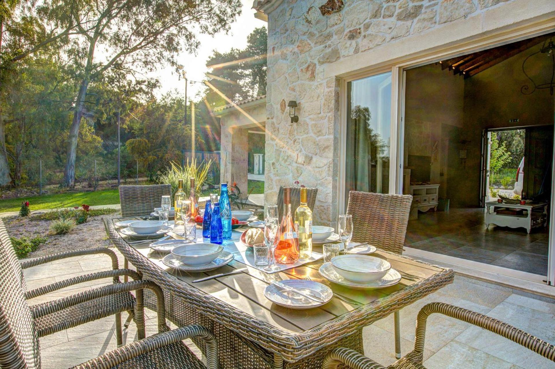 Astarte Villas - Laalu Private Villa With Pool Koukounaria Luaran gambar