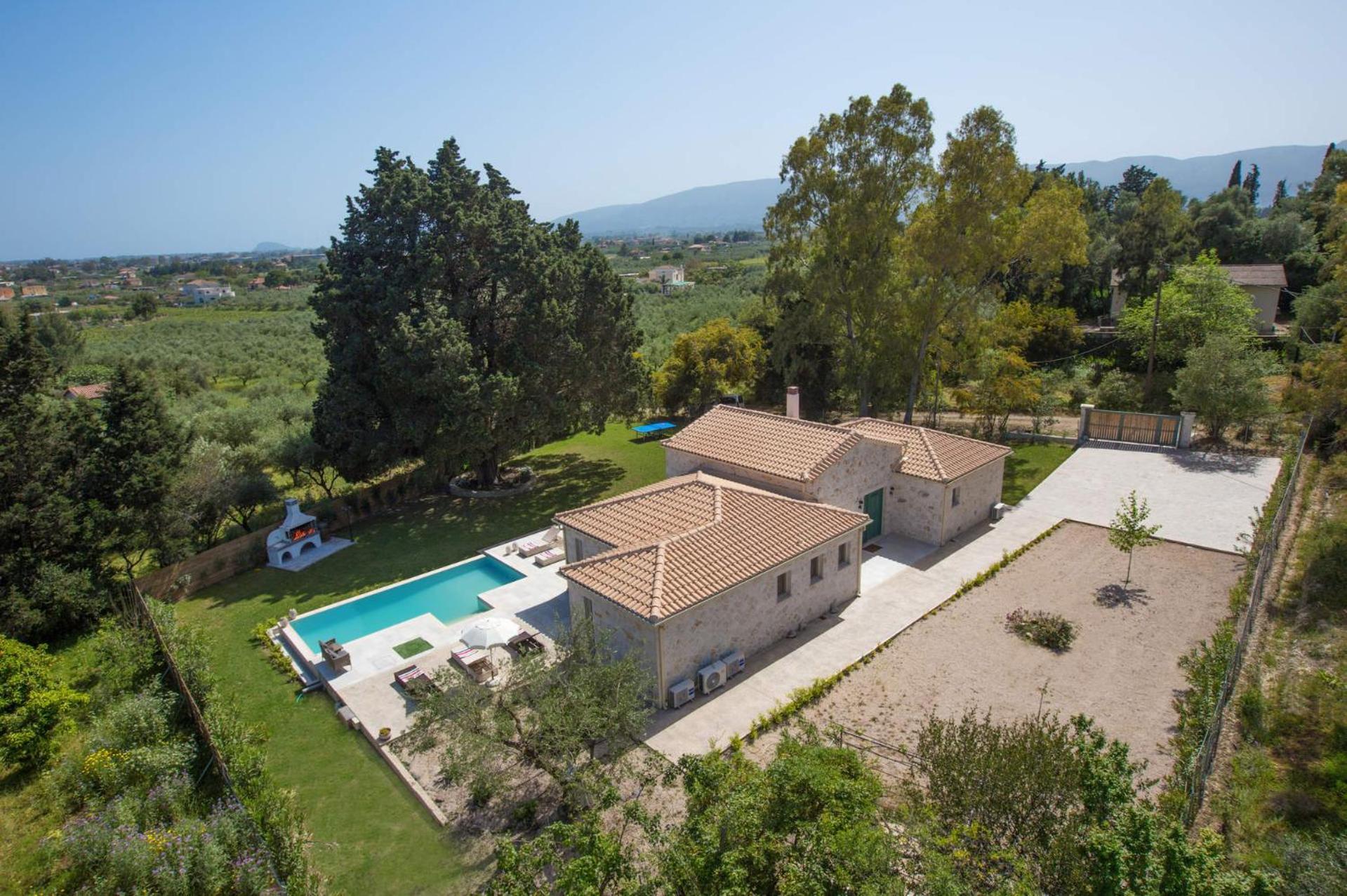 Astarte Villas - Laalu Private Villa With Pool Koukounaria Luaran gambar